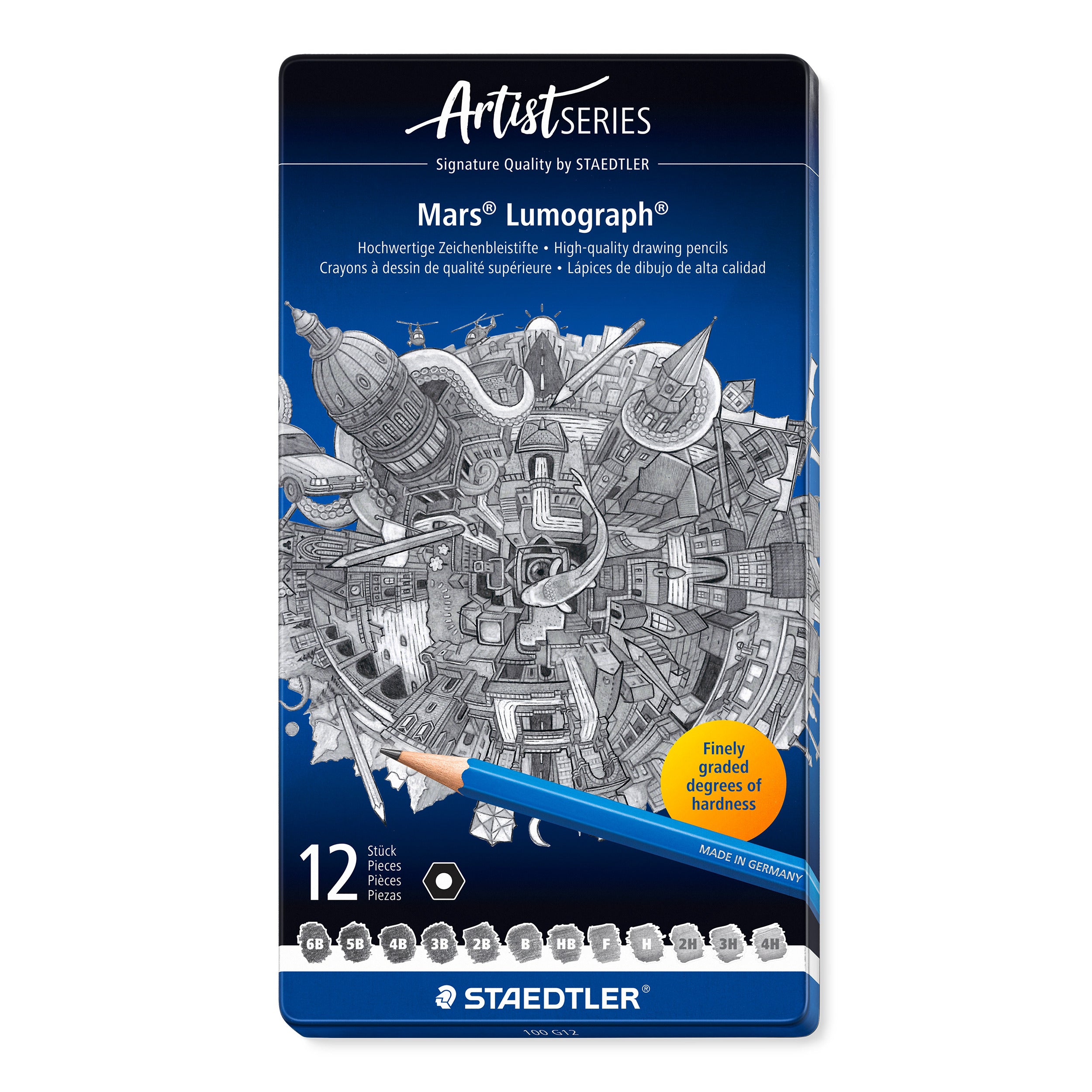Staedtler Mars Lumograph sæt (Flere Varianter)