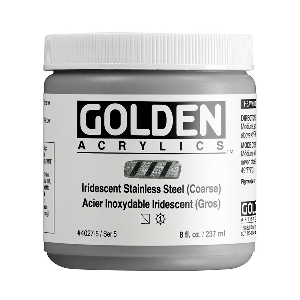 Iridescent Stainless Steel (Coarse)