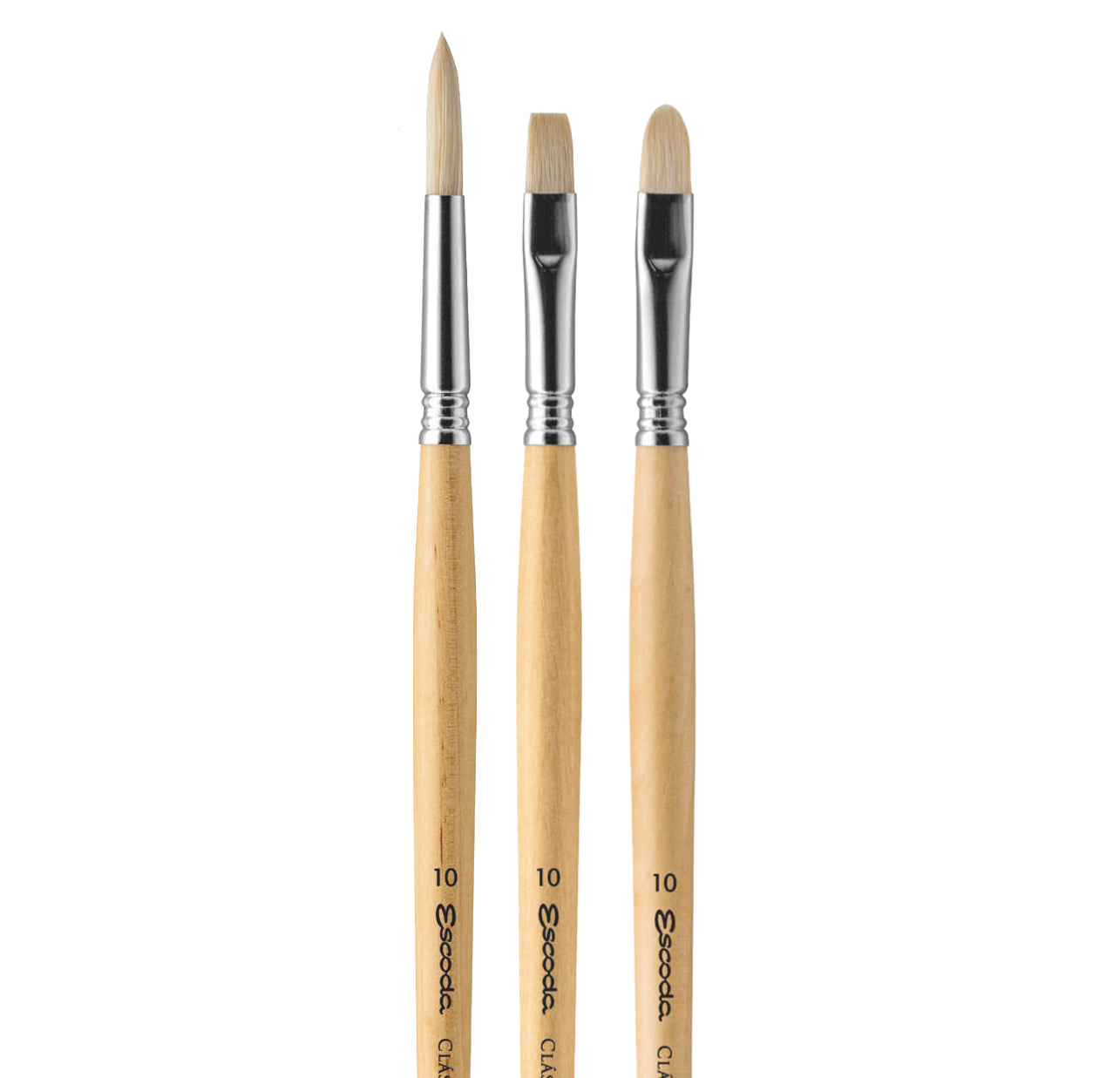 Escoda Clásico Filbert Svinehårsbørste 4528