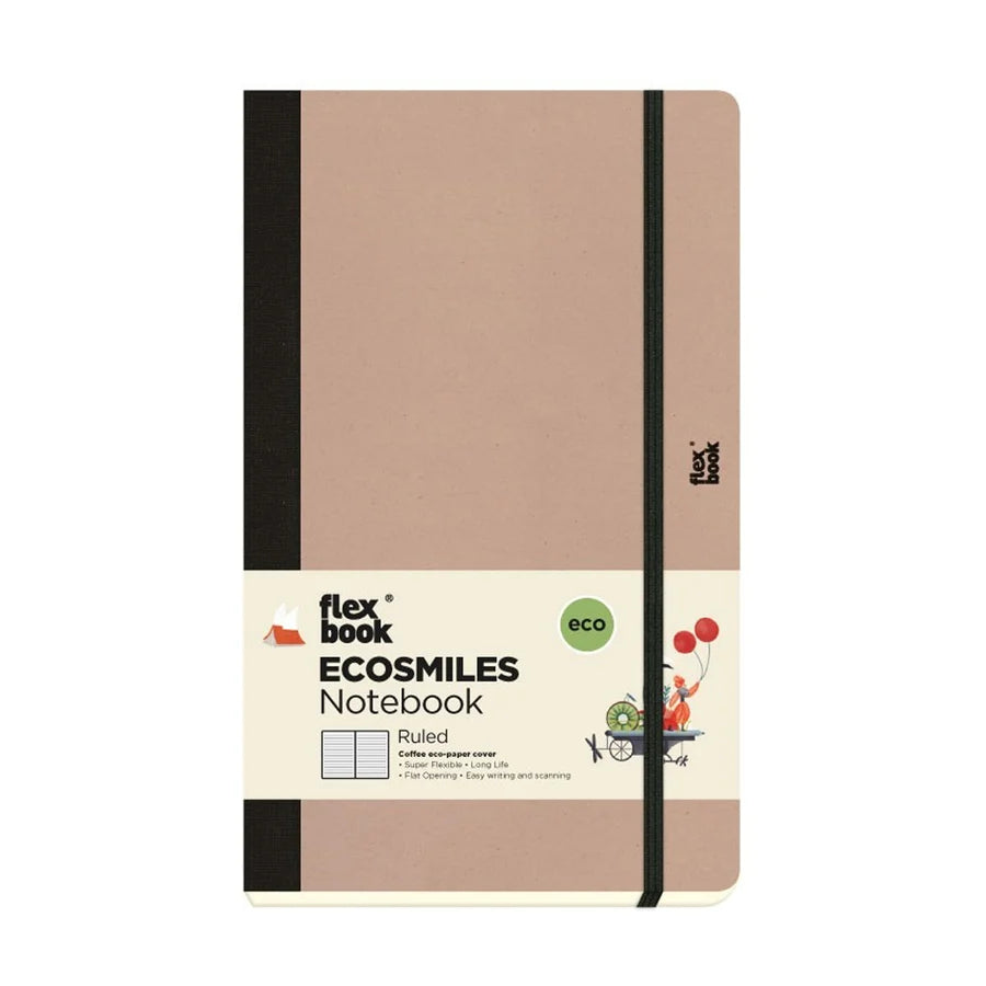 Flexbook Ecosmiles notesbog 13x21 cm – linjeret