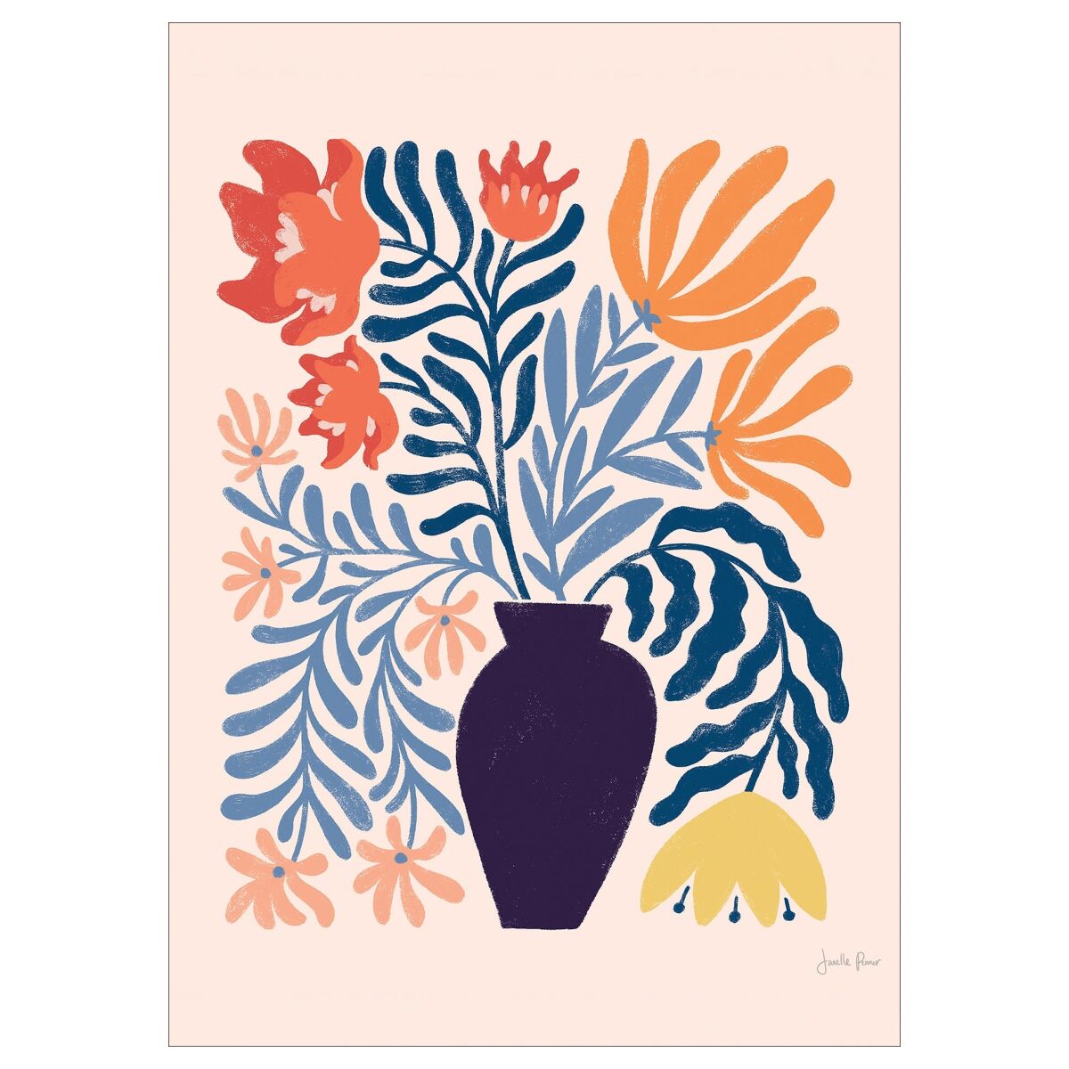 Wild Apple Floral No. 2 - A5