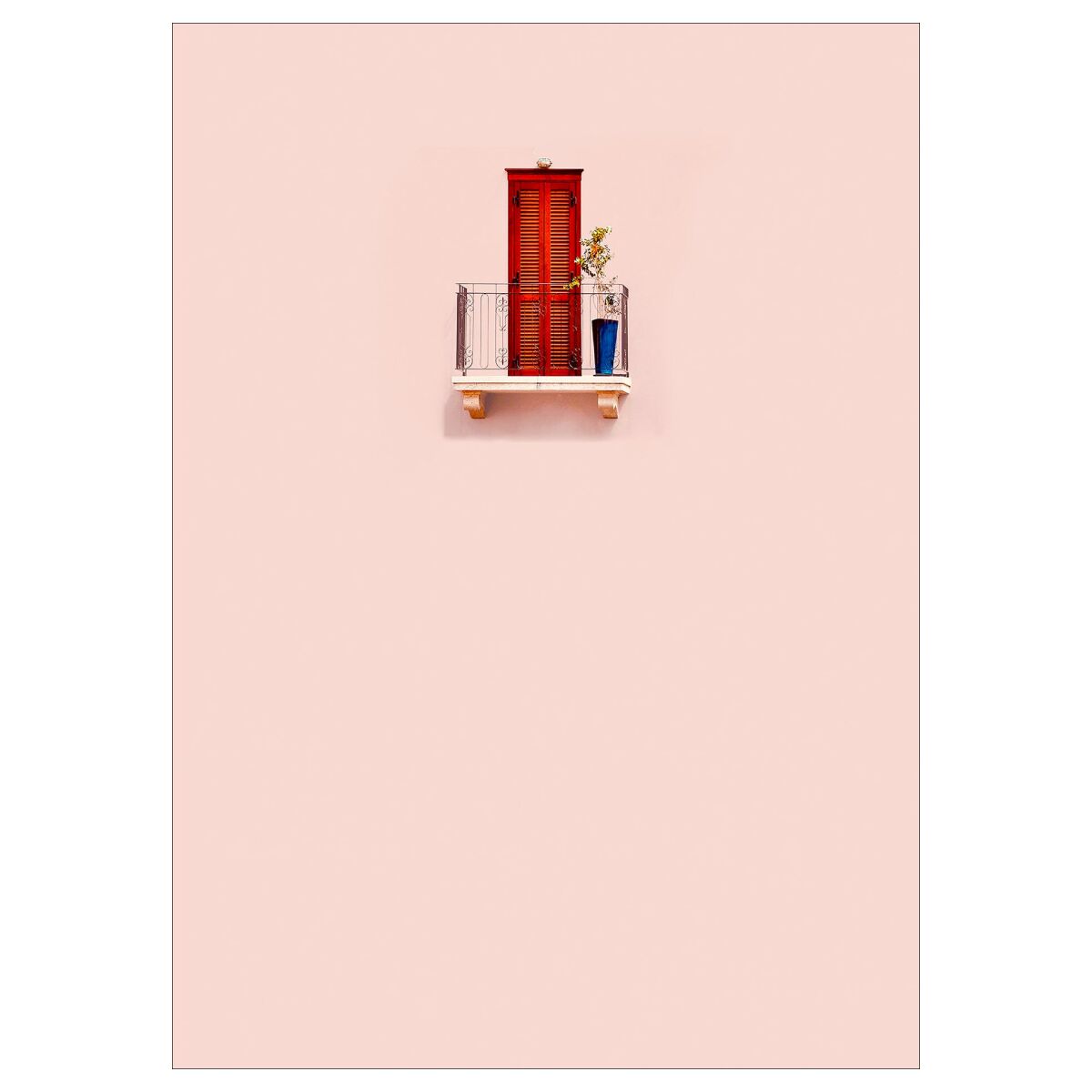 Affordable Art Prints Minimalism - Tel Aviv 30 X 40 cm