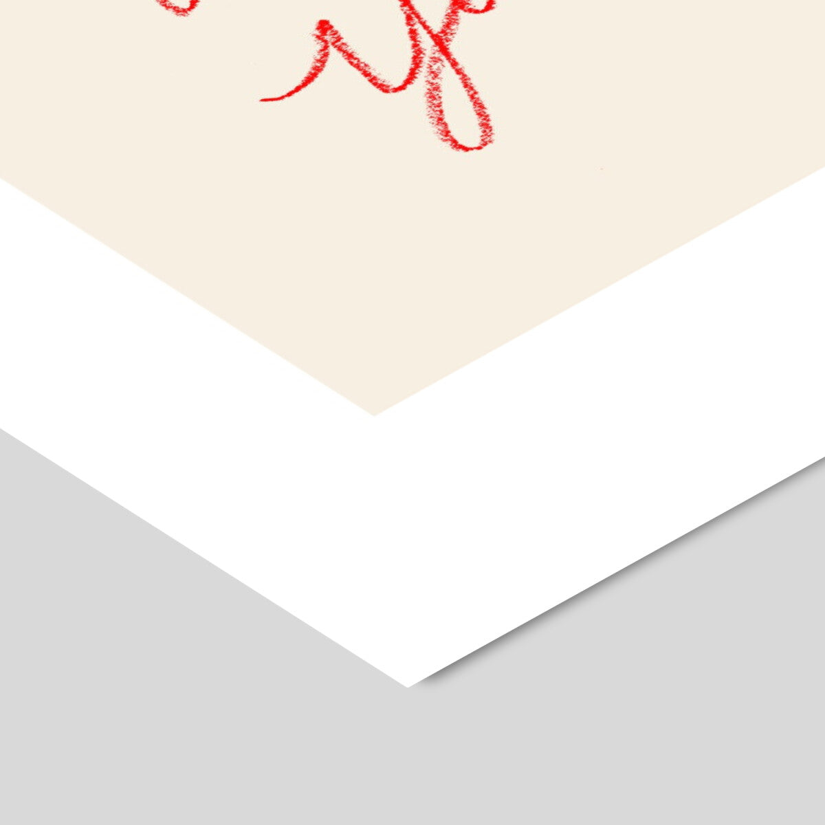 Affordable Art Prints x Johanna Klum Nyberg I Love You - A5