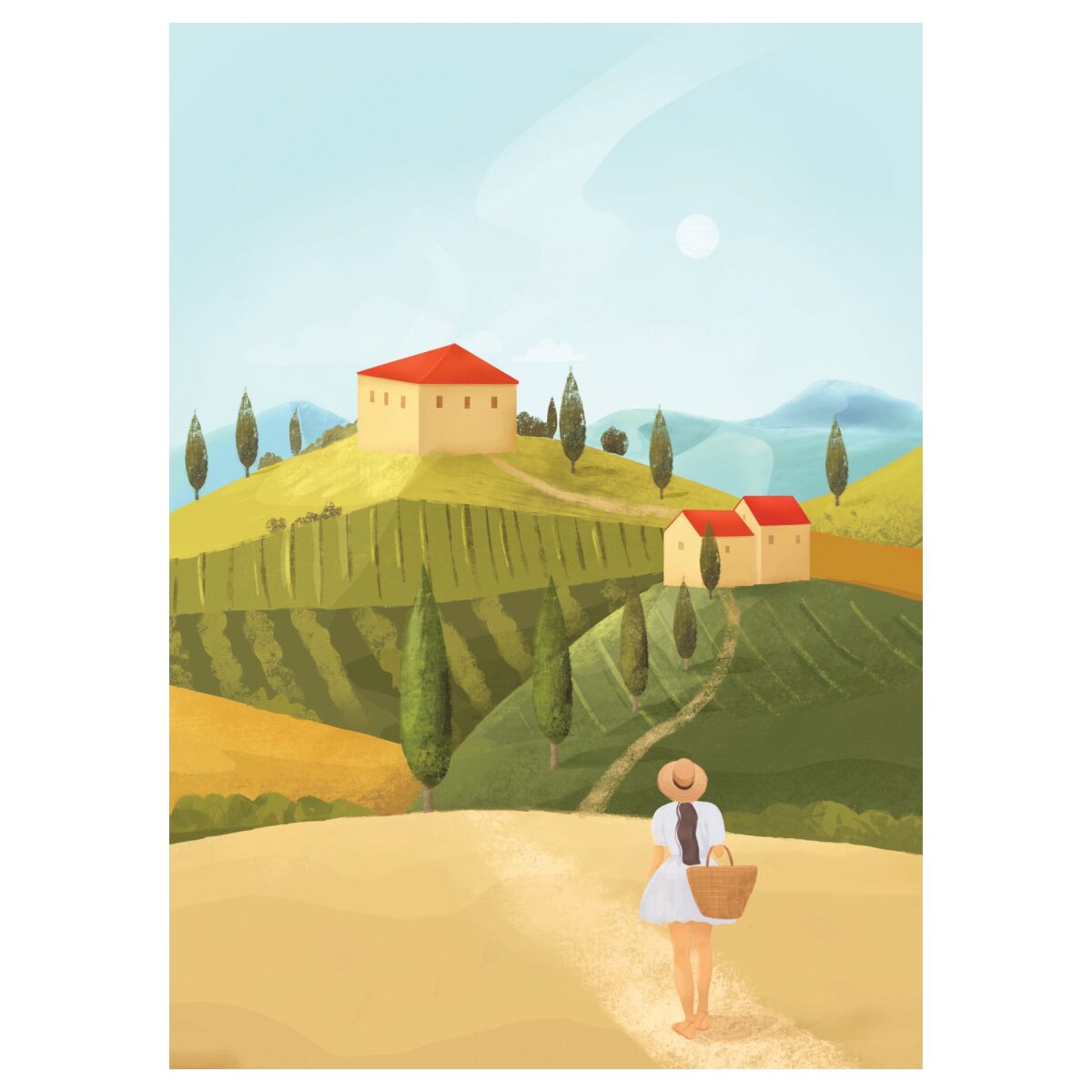 Affordable Art Prints x Petra Lizde Tuscany - A5