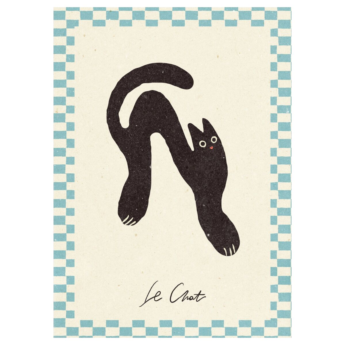 Affordable Art Prints x NKTN Le Chat - A5