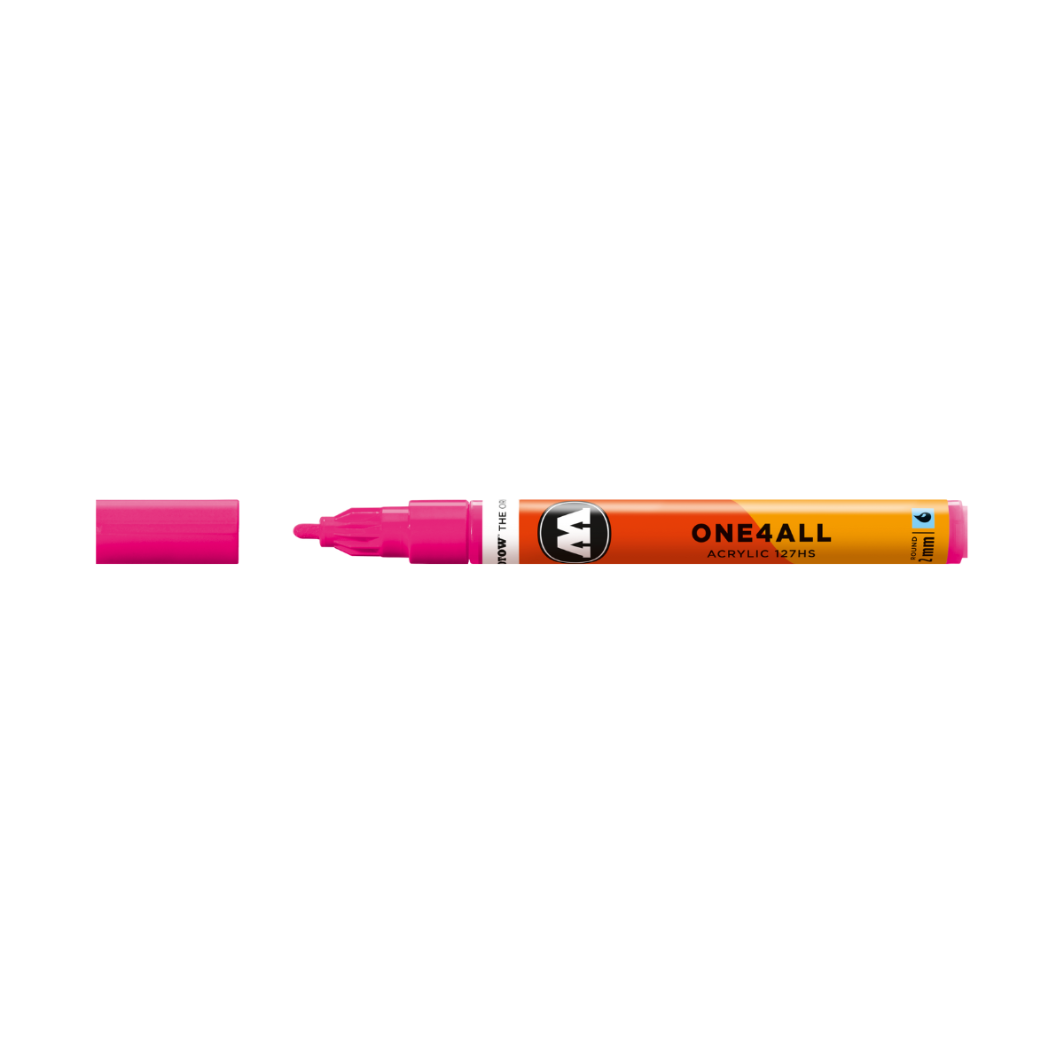 Neonrosa Fluorescerande