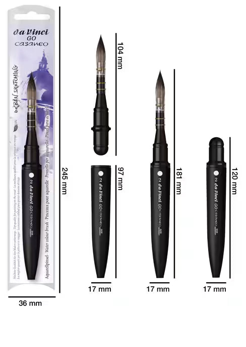 Da Vinci 8498 GO CASANEO Wash Brush str. 2