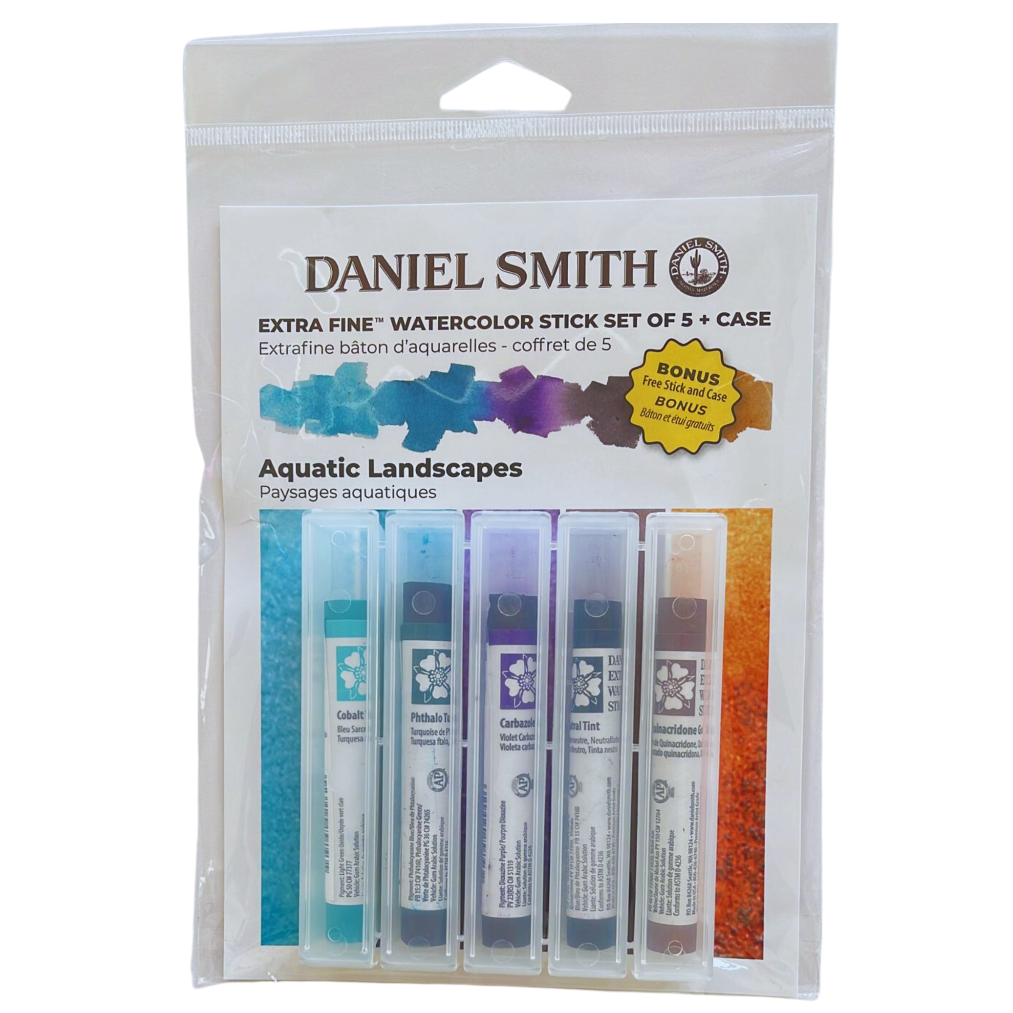 Daniel Smith Akvarel Stick 5 stk. Aquatic Landscape  Set