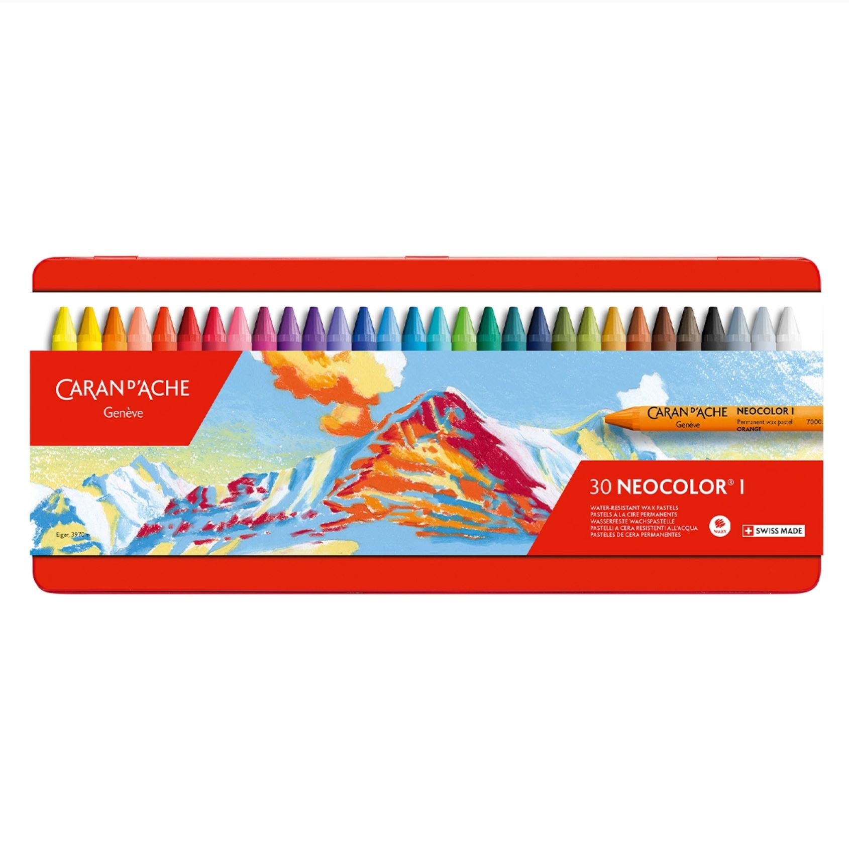 Caran D Ache Neocolor I Sæt 30 stk