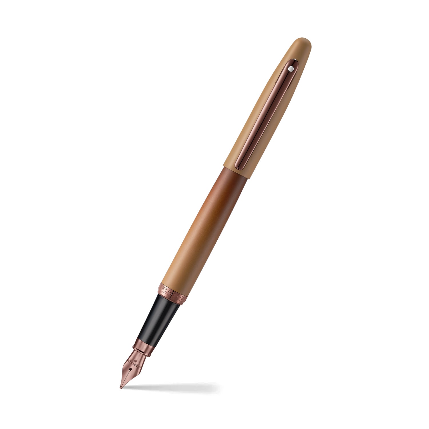 Sheaffer VFM Coffee Edition mat brun med brune PVD-detaljer