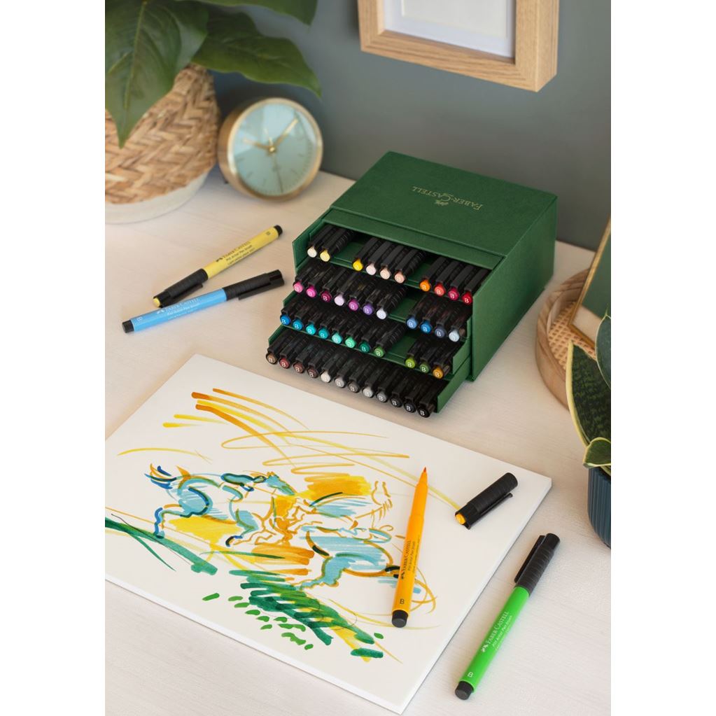Faber-Castell Pitt artist pen brush - 48 farver