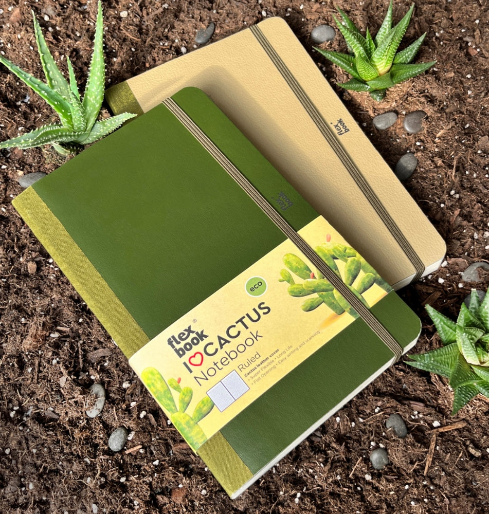 Flexbook I Love Cactus notesbog 13x21 cm – linjeret