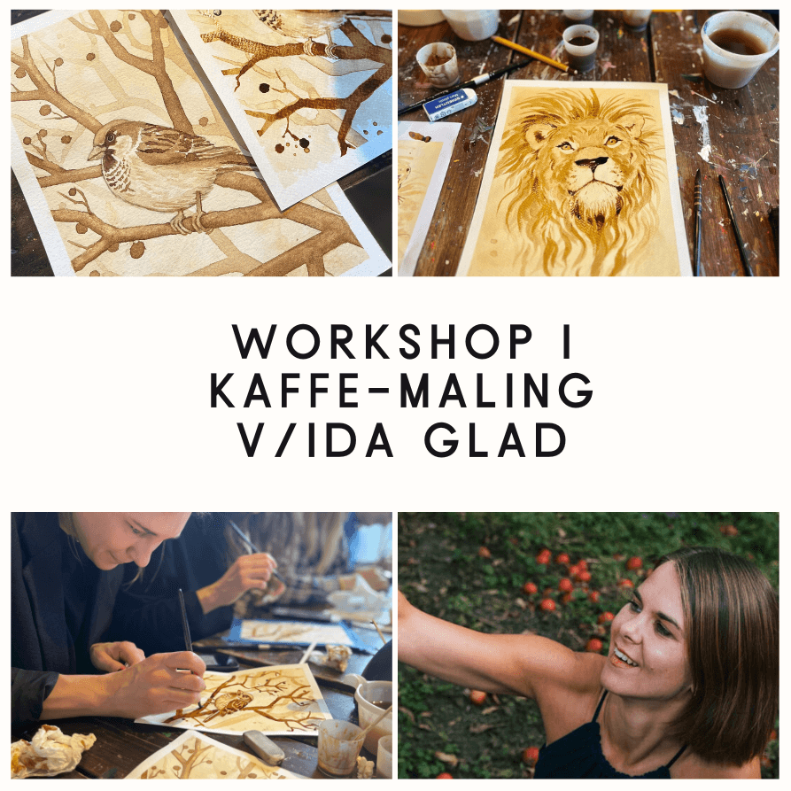 Workshop i kaffe-maling, 2 Marts