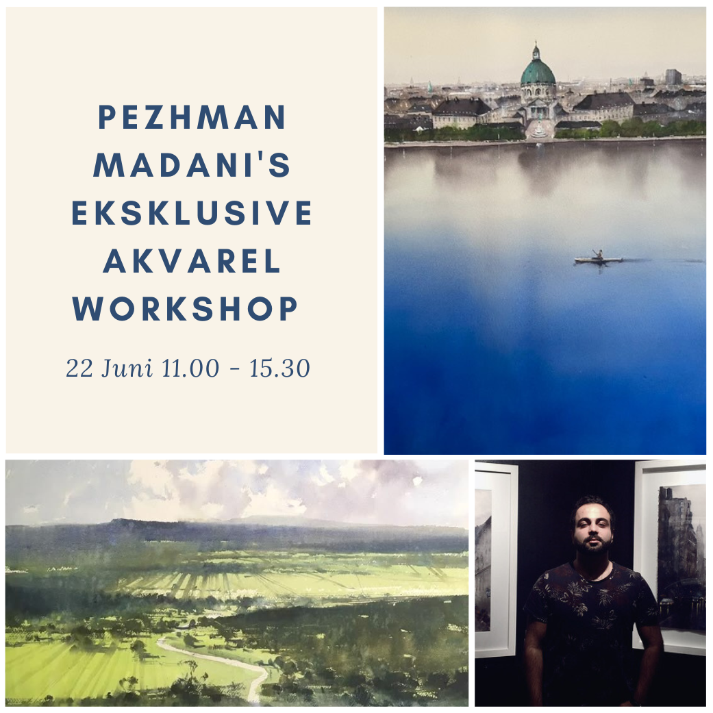 Pezhman Akvarel kursus 22 juni