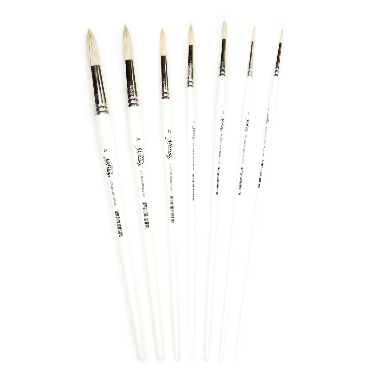 Stellings Pensel Stellings Golden Brush serie 200 svinehår Rund