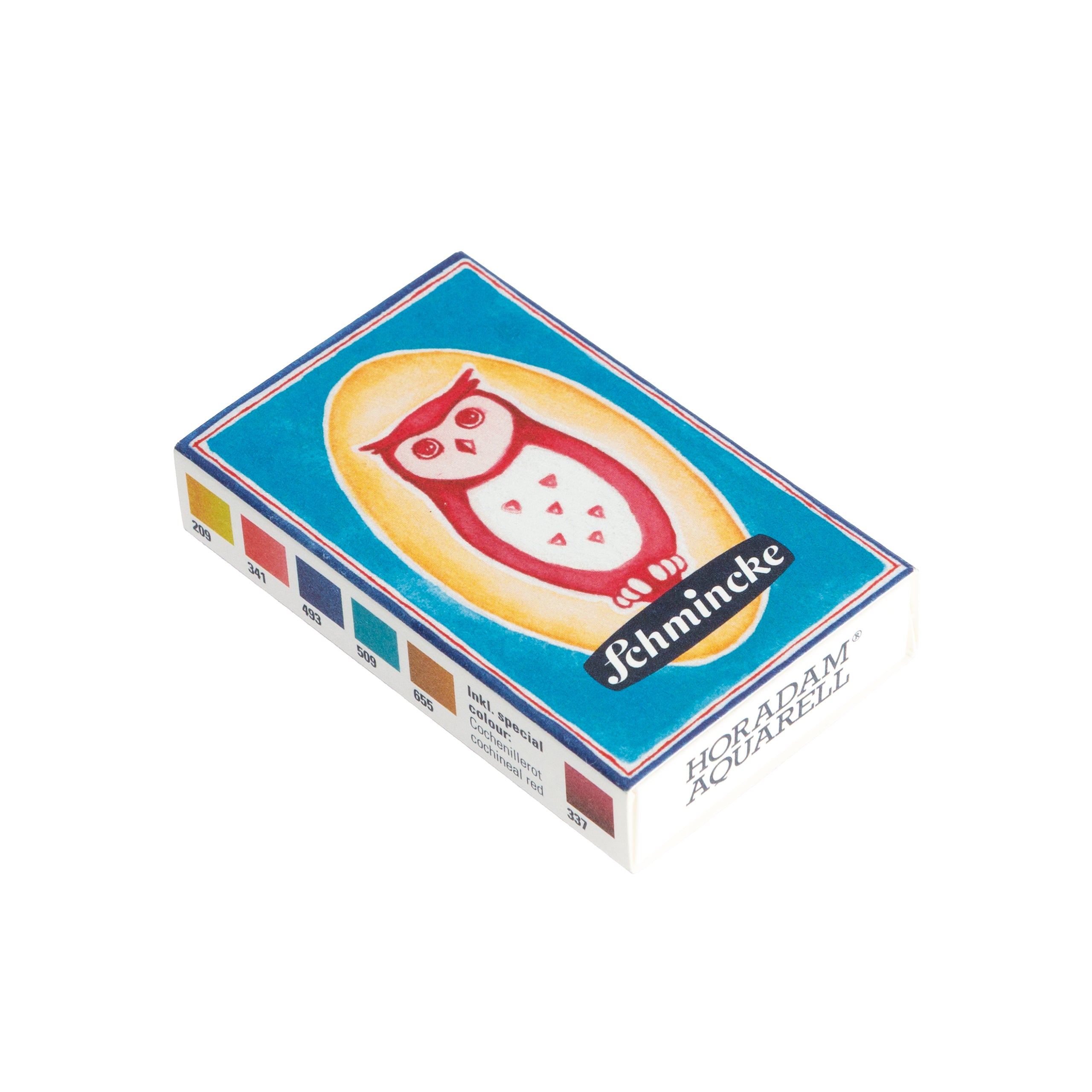 Schmincke Horadam Watercolour Set 6 st. ½ pans Matchbox