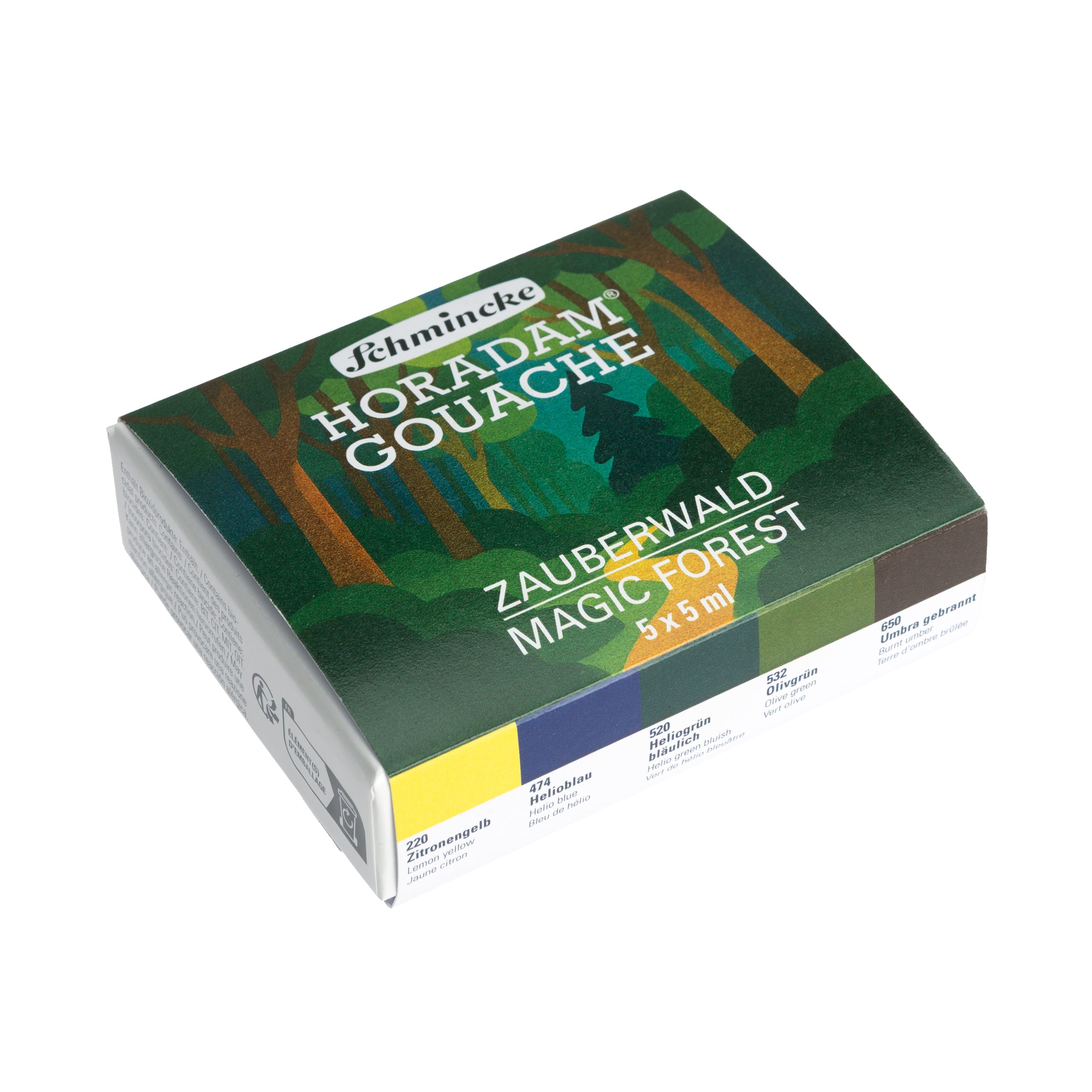 Schmincke Horadam Gouache set 5 x 5ml Magic Forest