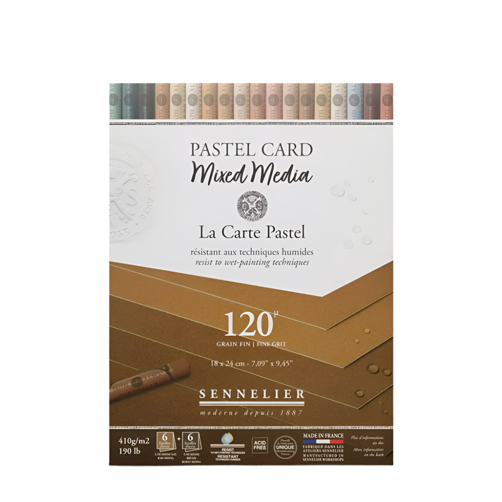 Sennelier Pastelblok Les Terres Mixed Media