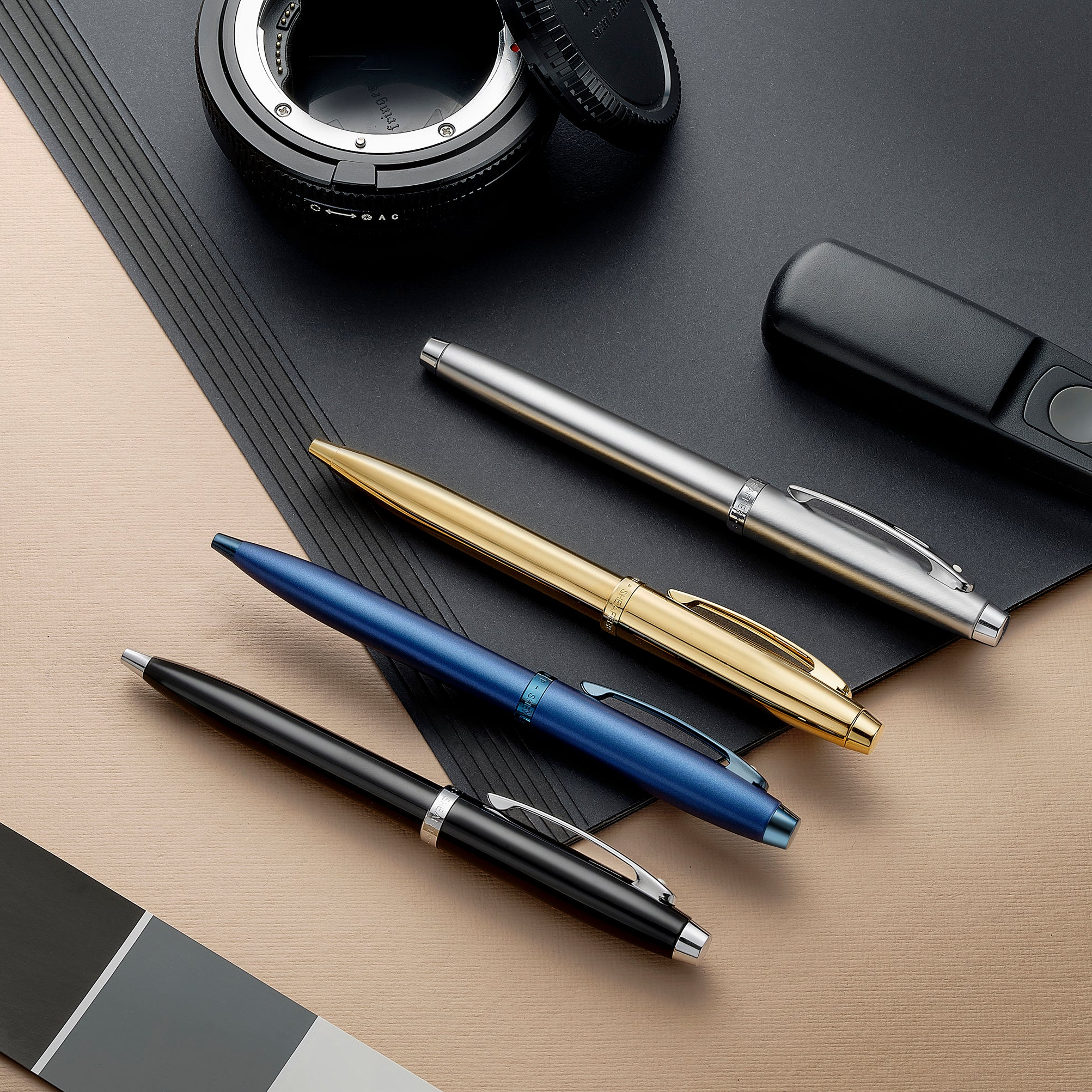 Sheaffer 100 Glossy Black with Chrome Accents