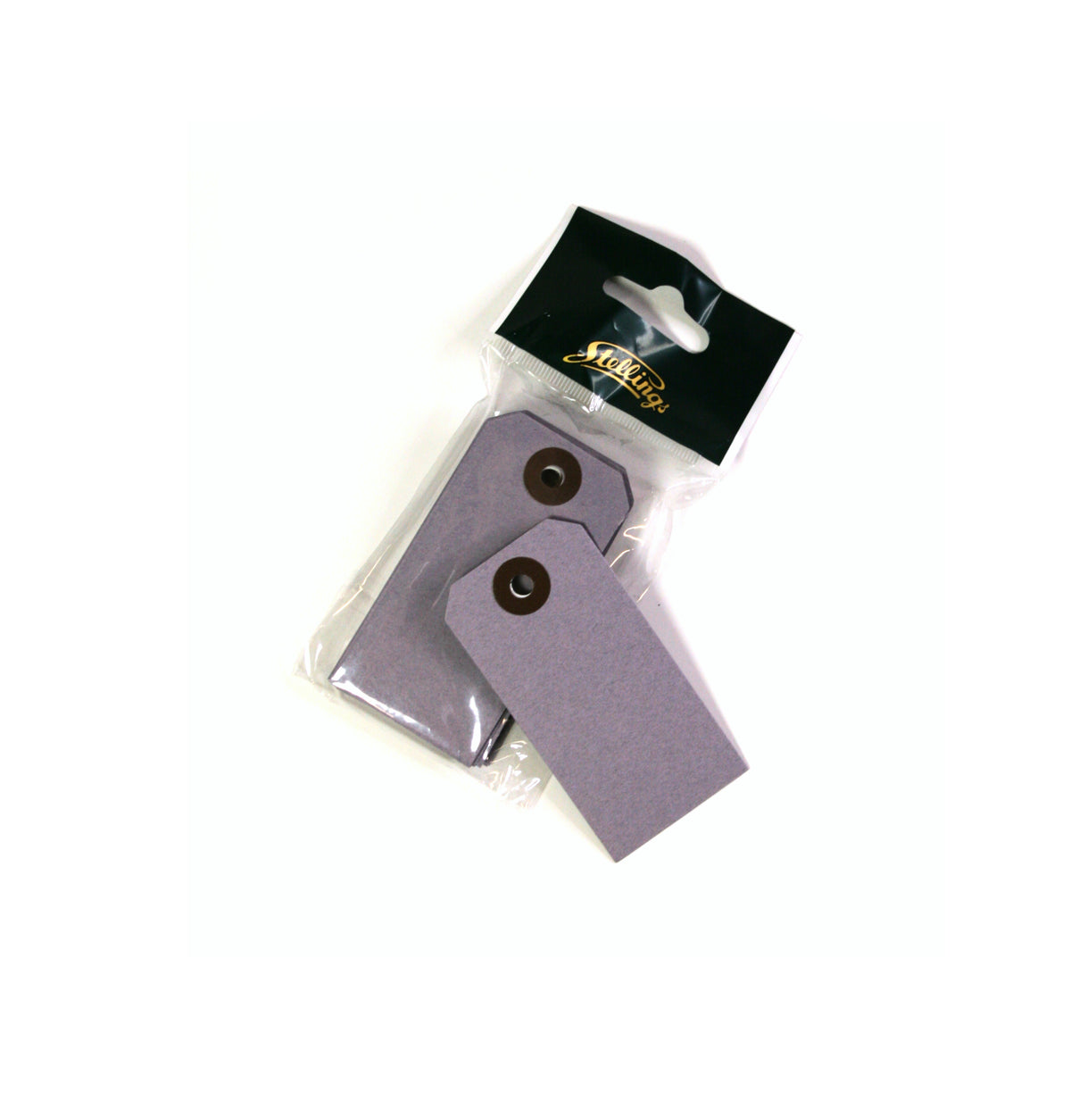 Stellings Manila Labels - Gray Purple