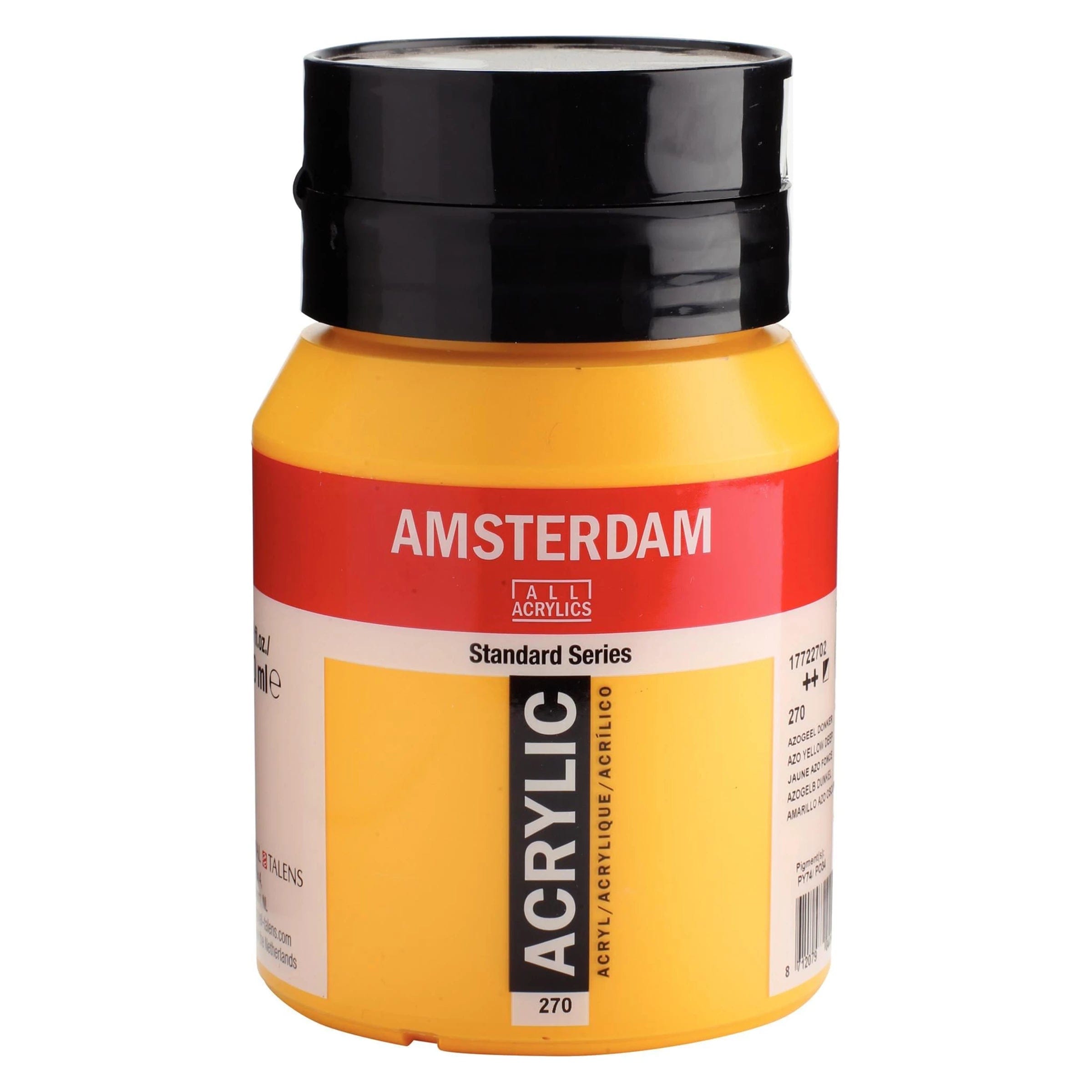 Amsterdam Akrylmaling 500ml Azo Yellow Deep