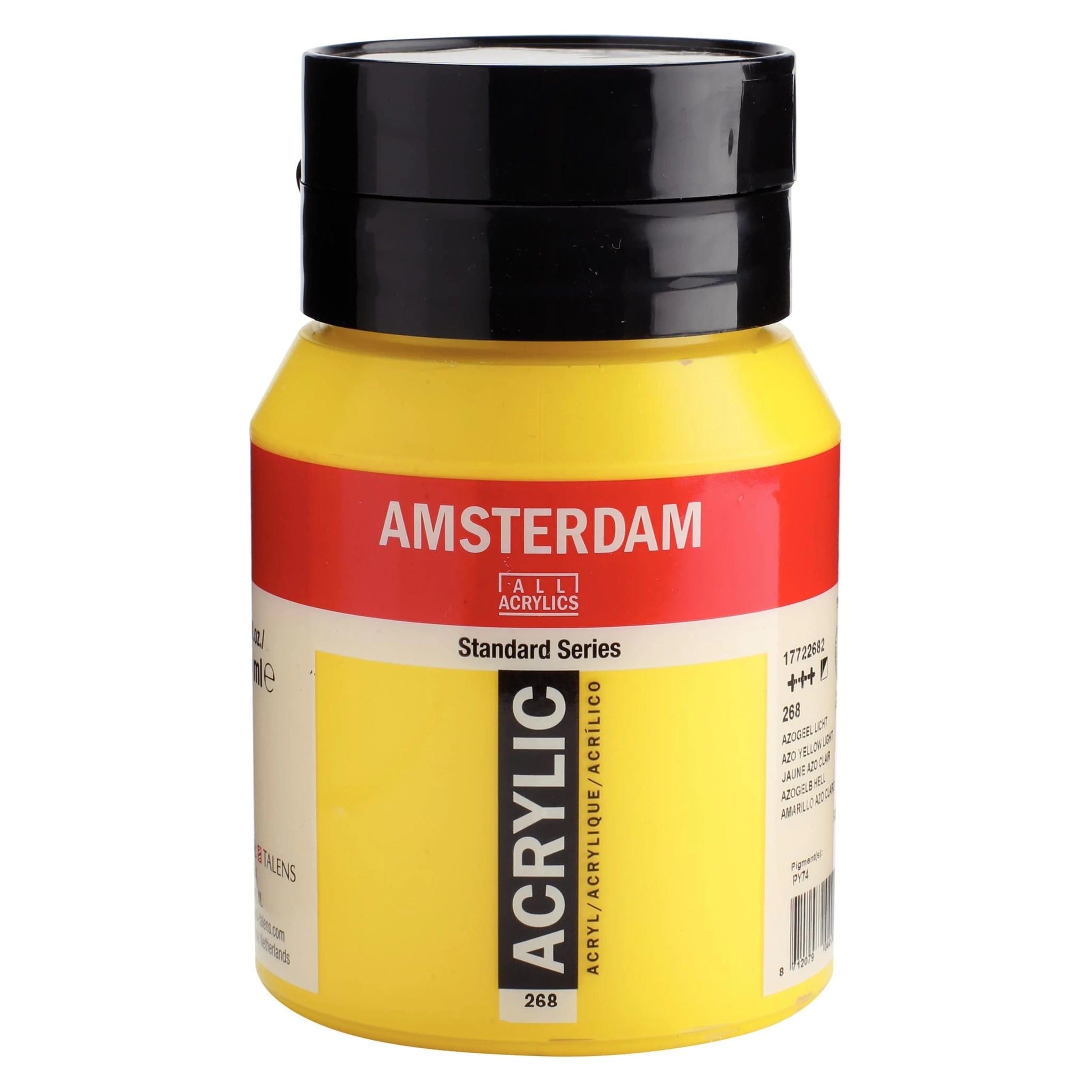 Amsterdam Akrylmaling 500ml Azo Yellow Light