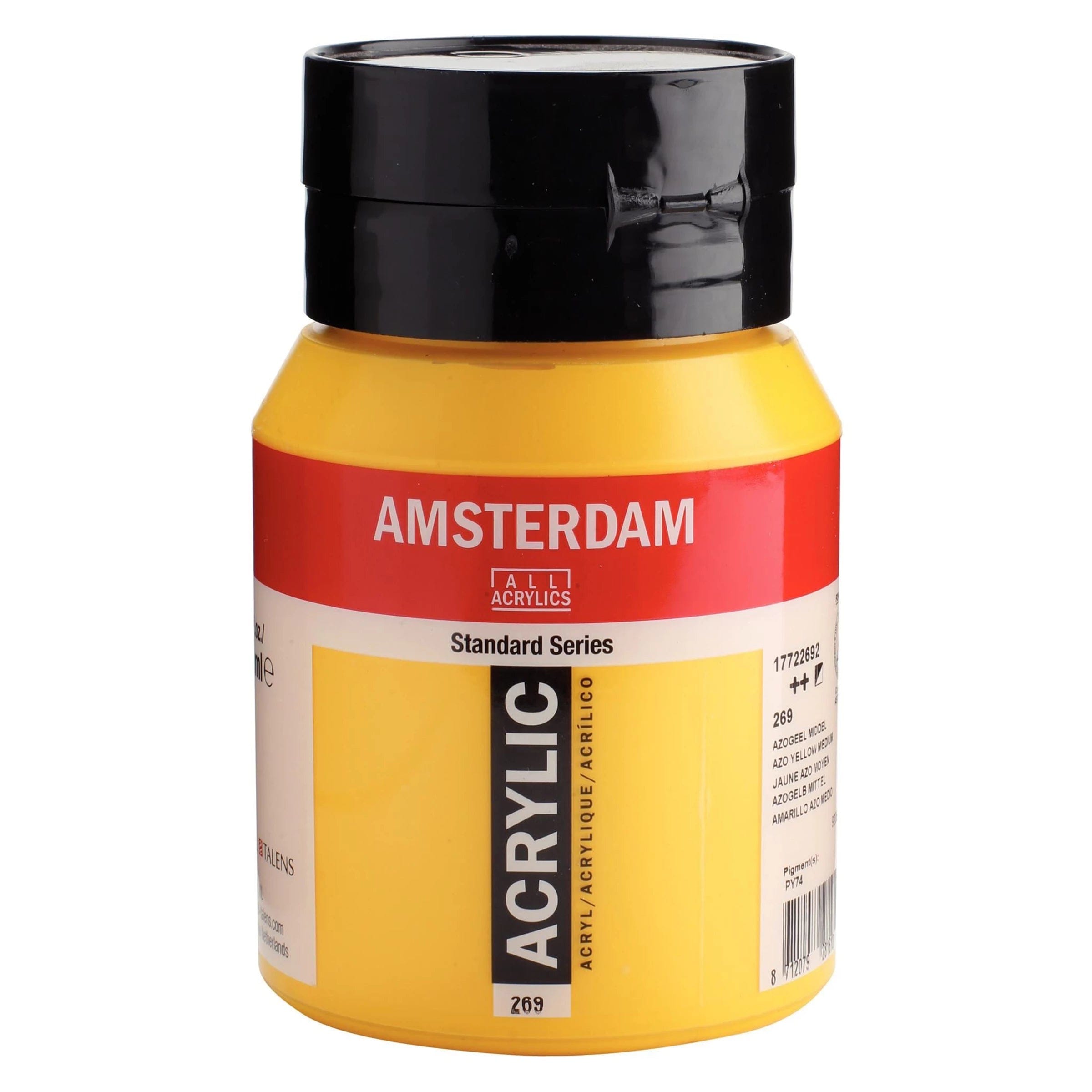 Amsterdam Akrylmaling 500ml Azo Yellow Medium