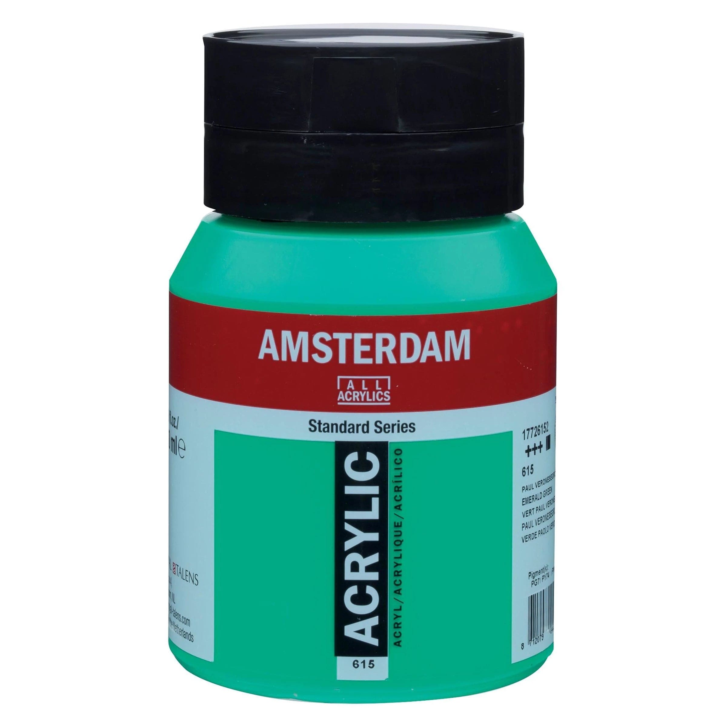 Amsterdam Akrylmaling 500ml Emerald Green