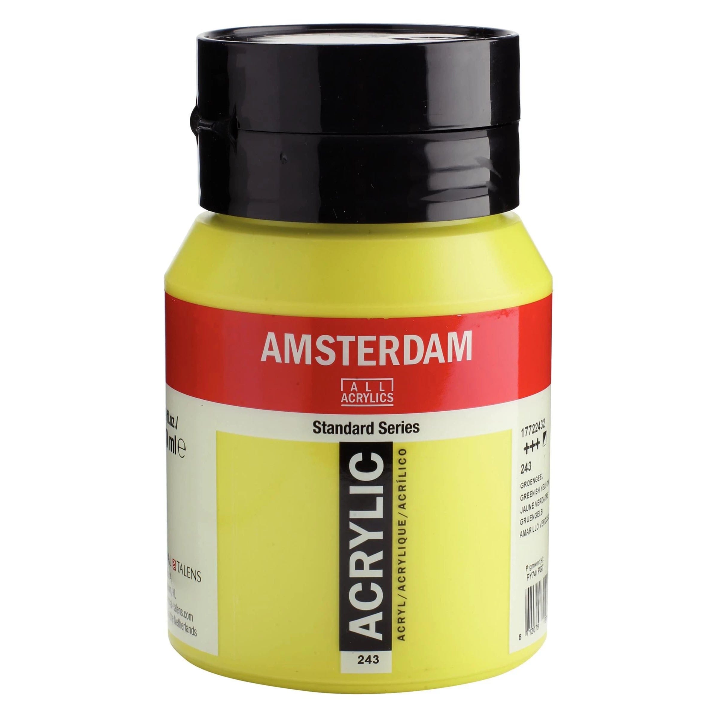 Amsterdam Akrylmaling 500ml Greenish Yellow