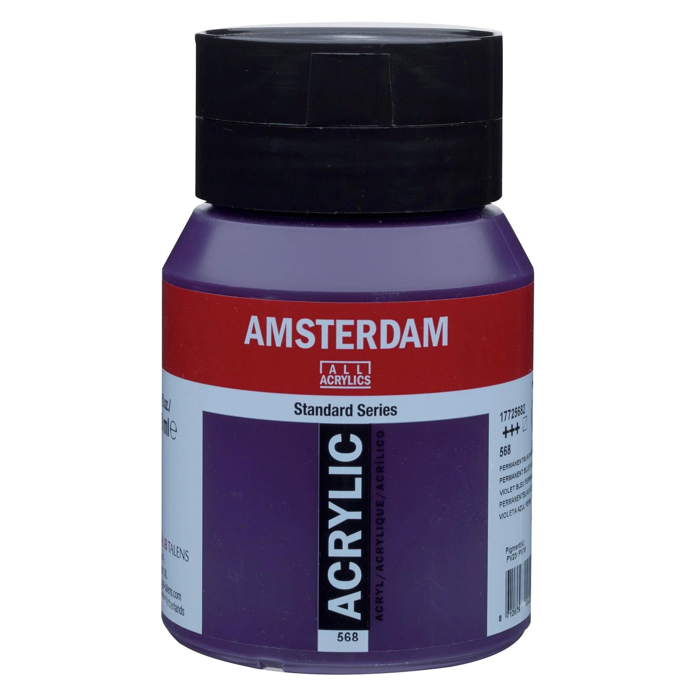 Amsterdam Akrylmaling 500ml Permanent Blue Violet