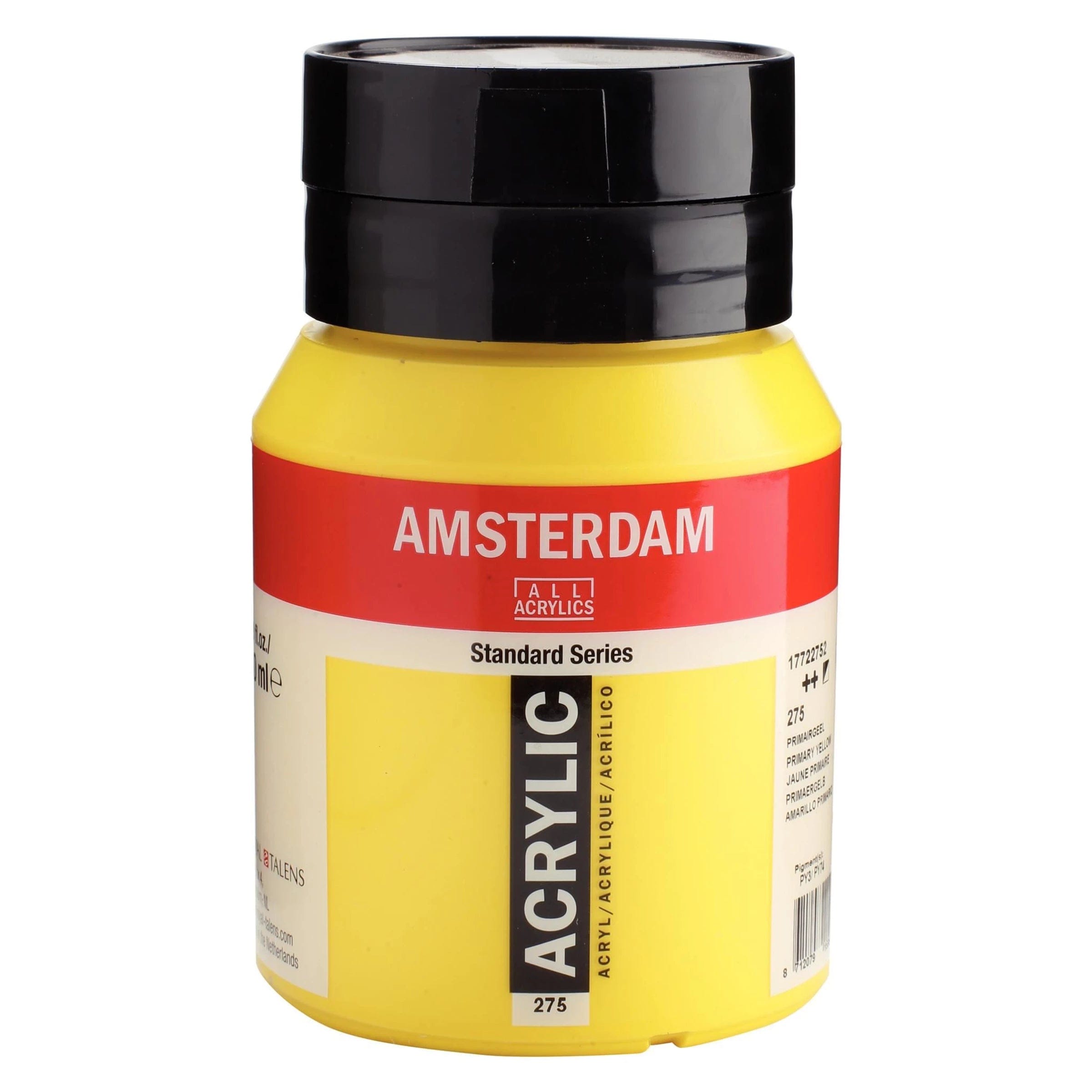 Amsterdam Akrylmaling 500ml Primary Yellow