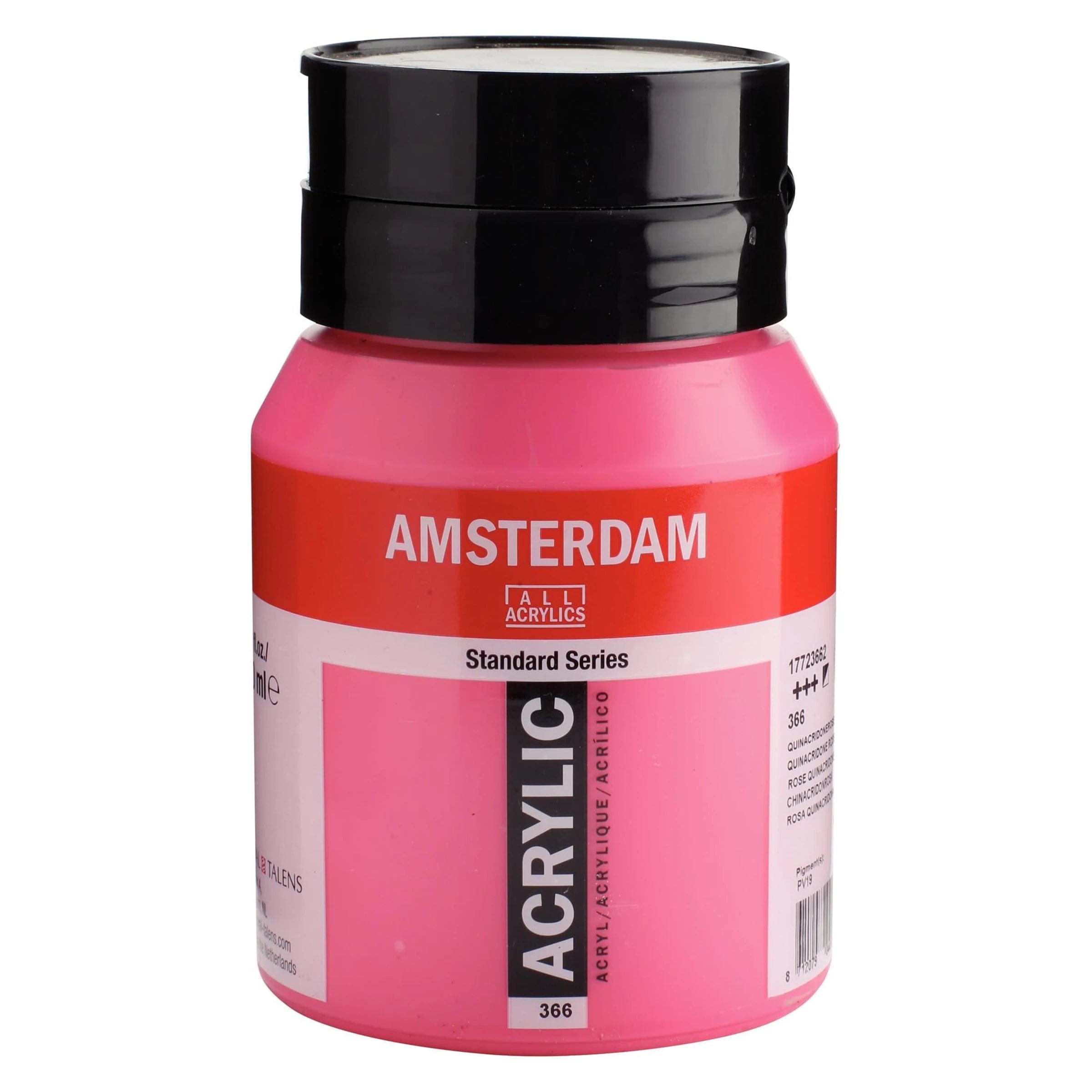 Amsterdam Akrylmaling 500ml Quinacridone Rose