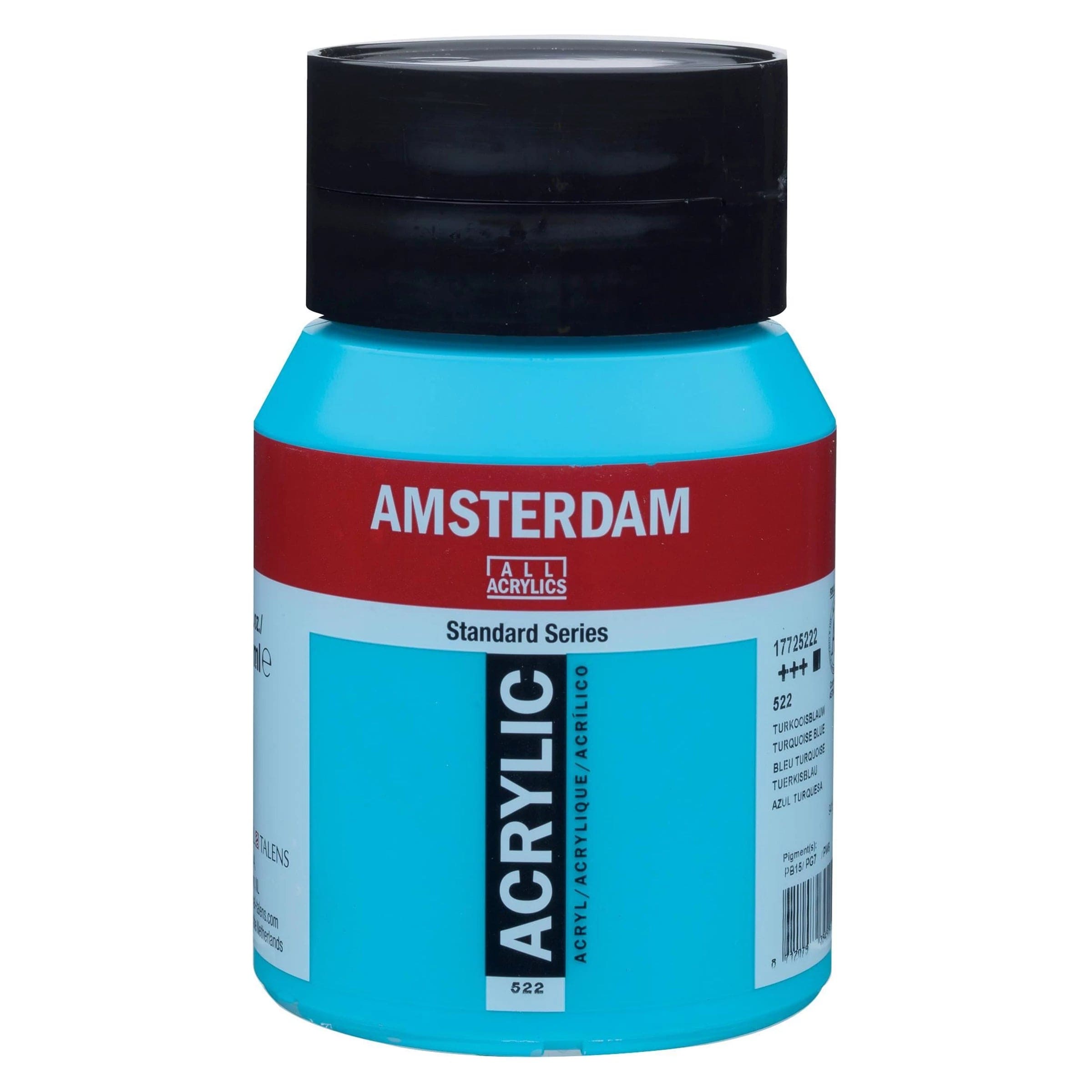 Amsterdam Akrylmaling 500ml Turquoise Blue