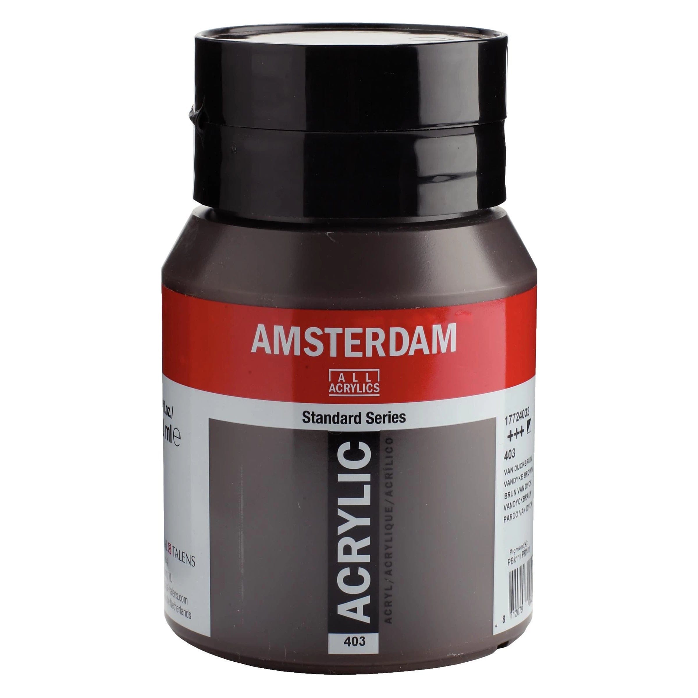 Amsterdam Akrylmaling 500ml Vandyke Brown