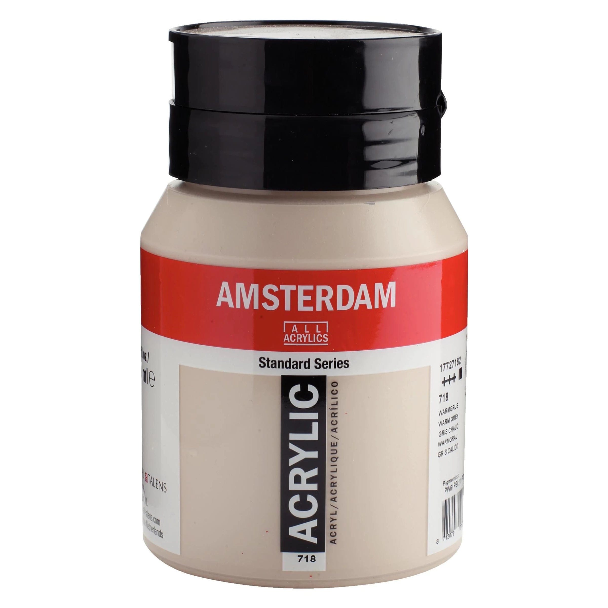 Amsterdam Akrylmaling 500ml Warm Grey