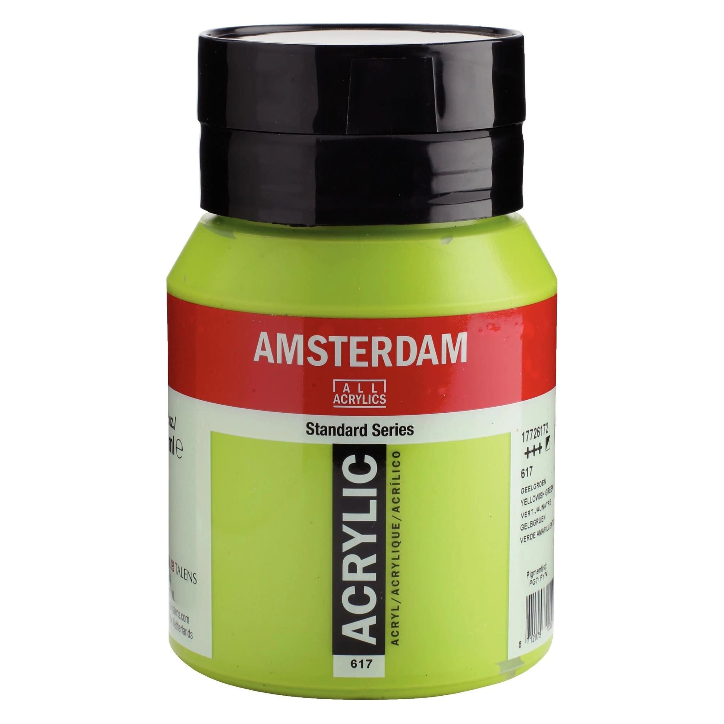 Amsterdam Akrylmaling 500ml Yellowish Green