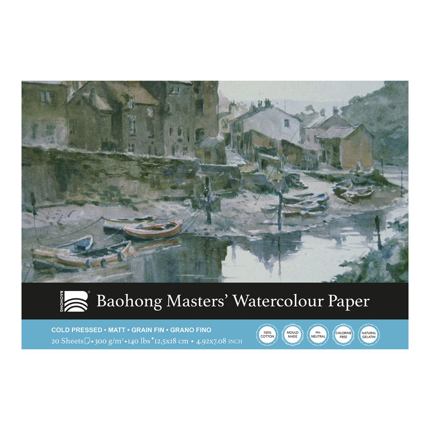 Baohong Masters akvarellblock