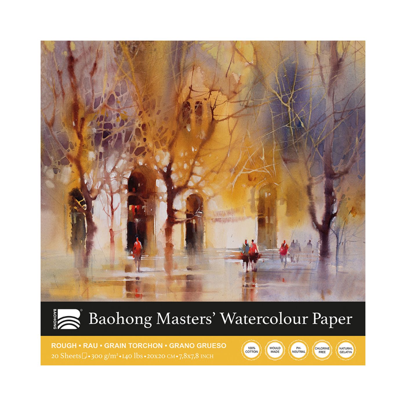 Baohong Masters akvarellblock