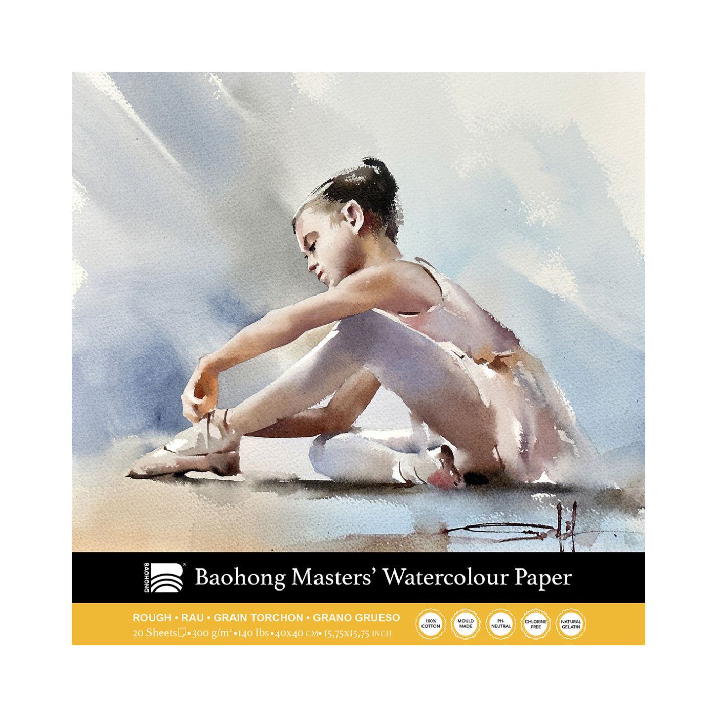 Baohong Masters akvarellblock