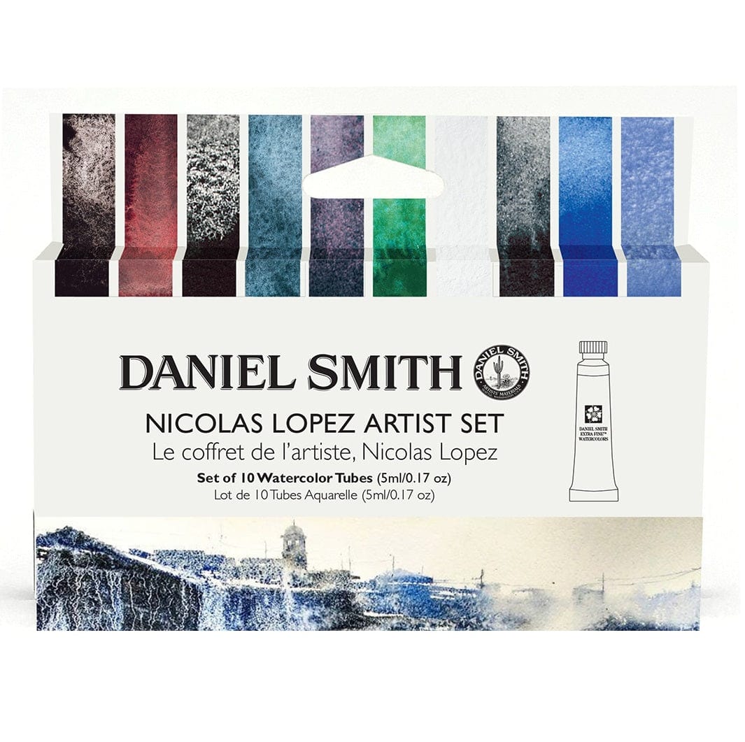 Daniel Smith Akvarelmaling Daniel Smith sæt Nicolas Lopez 10 x 5 ml