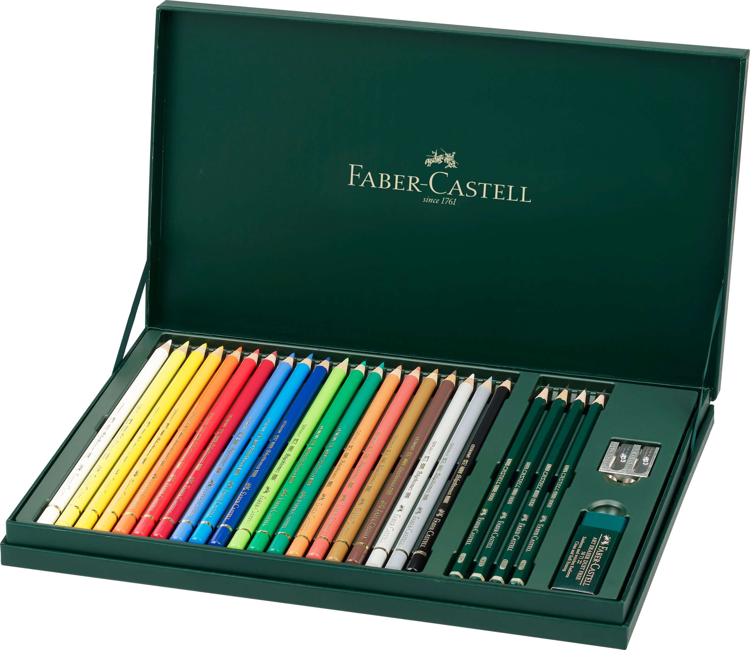 Faber-Castell Farveblyanter Faber-Castell Polychromos mixed media gavesæt - 26 ass.