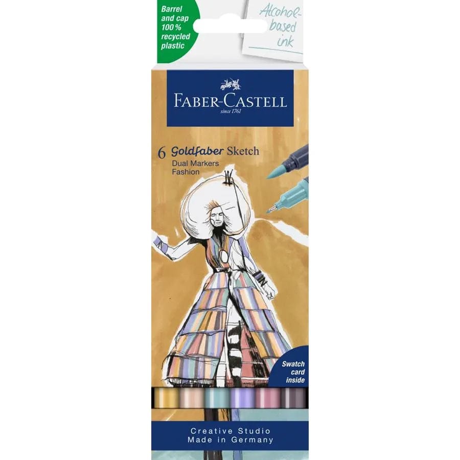 Faber-Castell FC Sketch marker Goldfaber Fashion 6 ass