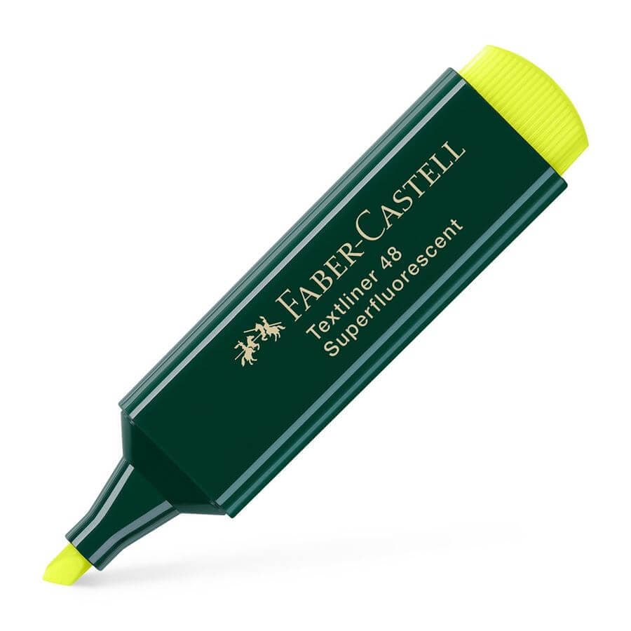 Faber-Castell Tuscher Gul Faber-Castell Textliner