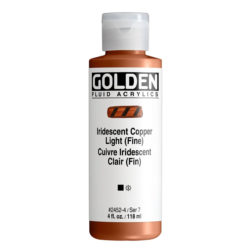 Golden Fluid 118ml Iridescent Copper Light (Fine)