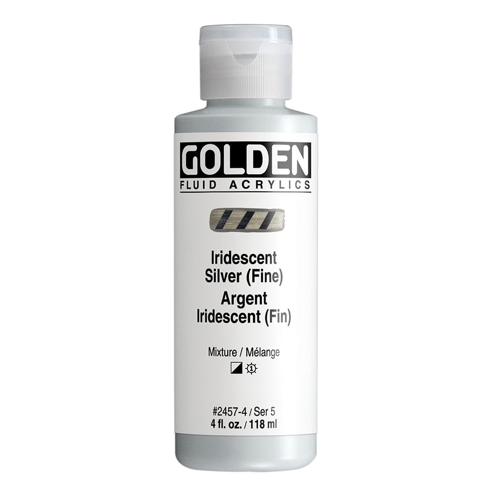 Golden Fluid 118ml Iridescent Silver (Fine)