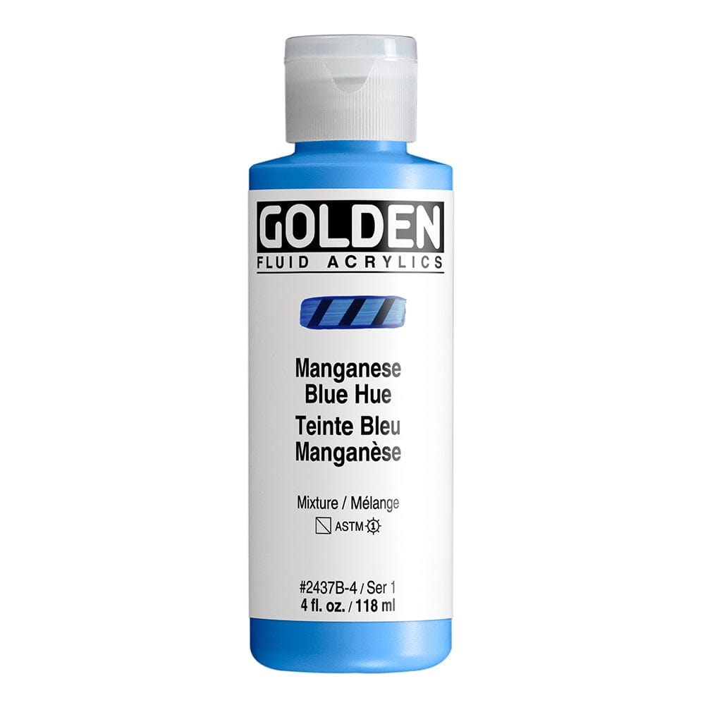 Golden Fluid 118ml Manganese Blue Hue