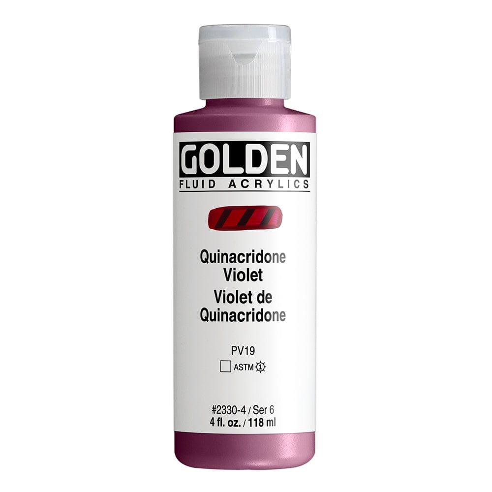 Golden Fluid 118ml Quinacridone Violet