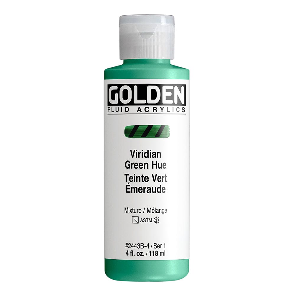 Golden Fluid 118ml Viridian Green Hue