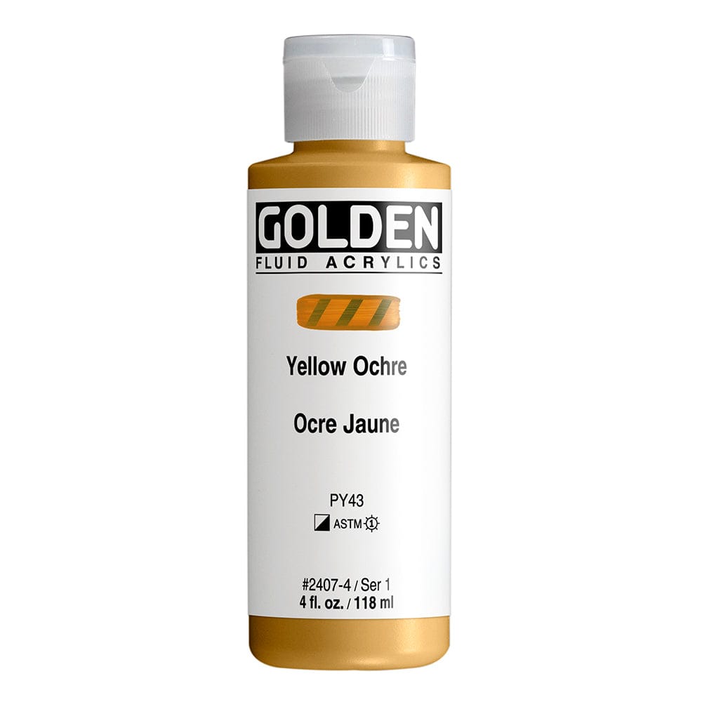 Golden Fluid 118ml Yellow Ochre