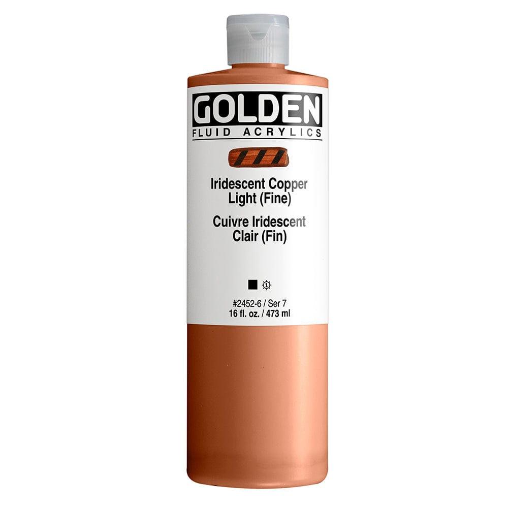 Golden Fluid 473ml Iridescent Copper Light (Fine)